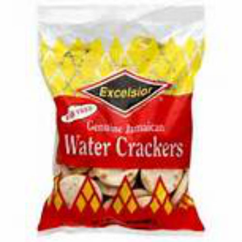 Excelsior Water Crackers, 10.57oz Fat Free, Genuine Jamaican Crackers