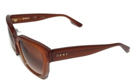 NEW DKNY Donna Karan New York Grandient Orange Sunglasses DY4145 + Case - $79.99