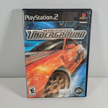 Need for Speed Underground PS2 Video Game 2003 Complete and Tested - $11.57