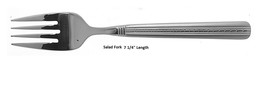 New Wedgwood Tuxedo Stainless Salad Fork Steel Flatware - $15.95