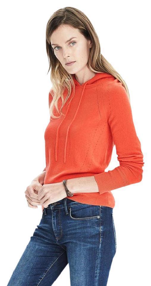 Banana Republic Todd & Duncan Cashmere Hooded Sweater Size XL Nwt