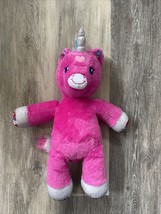 Build A Bear BABW Pink Unicorn Plush XOXO BFF Girl Power Candy Hearts 17... - $12.50