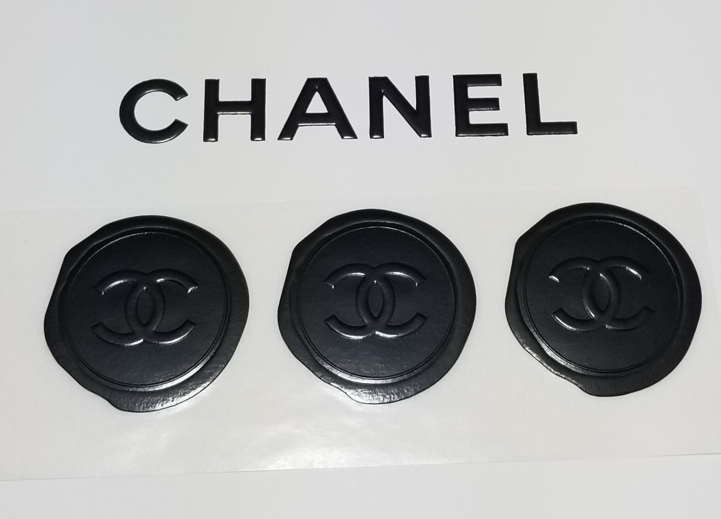 Chanel Seal Stickers × 3 Pc. and similar items