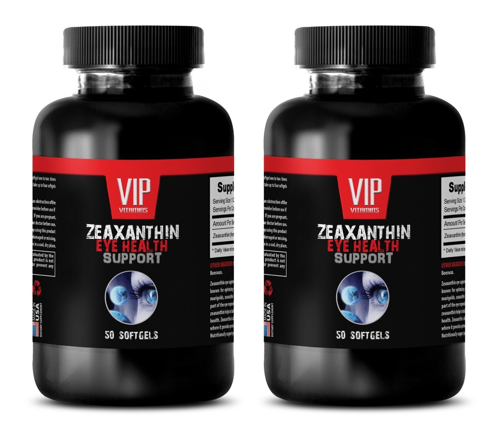 anti inflammatory herbs - ZEAXANTHIN EYE HEALTH 2B - antioxidant supplement - $28.01