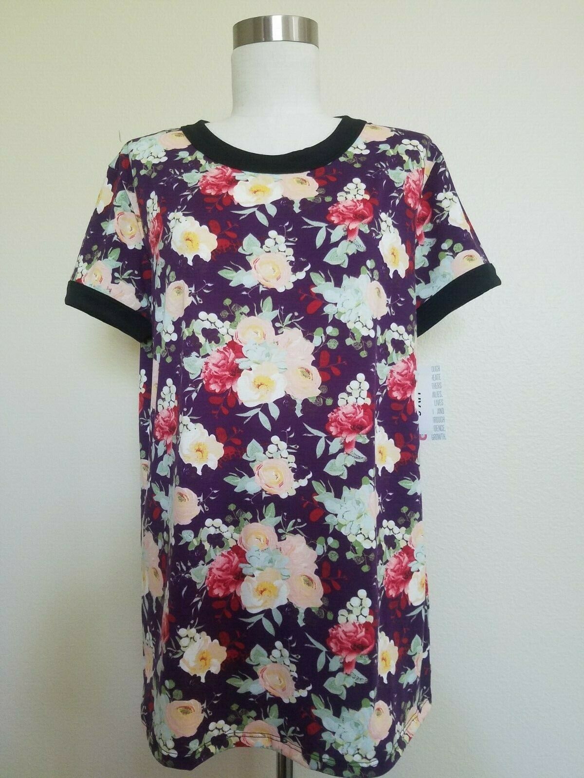 Nwt S Lularoe Liv Shirt New Print Black And 50 Similar Items