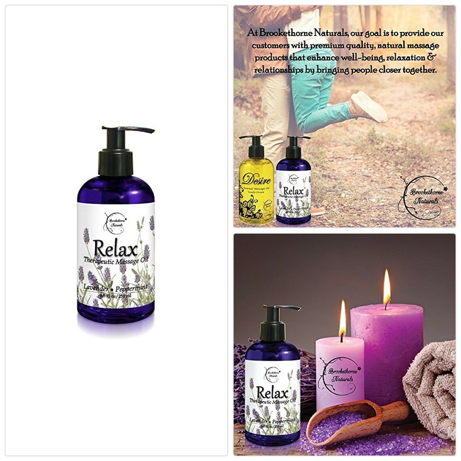 Relax Therapeutic Body Massage Oil With Best Essential Oils for Sore