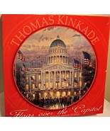Puzzle Thomas Kinkades&#39; NIB 1991 Flags over the Capitol 750 piece 24&quot; ro... - $19.00