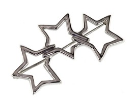 Tiffany & Co. Sterling Silver Three Star Brooch Gorgeous! - $213.84