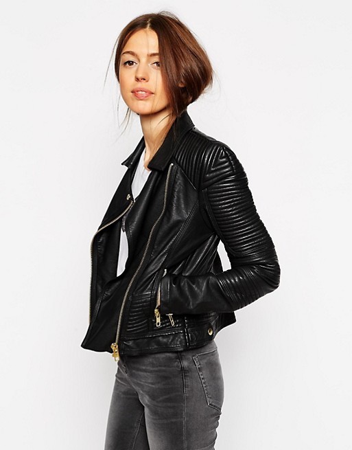 Designer woman genuine women leather jacket real leather jacket for ...