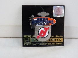 New Jersey Devils Pin (Retro) - 2003 Stanley Cup Champions - Peter David - $24.00