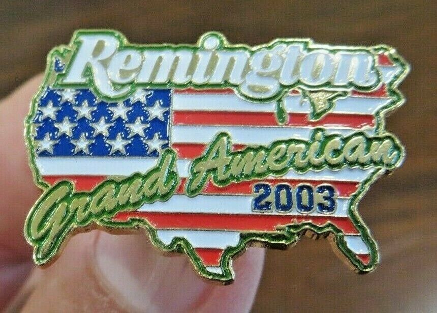 Remington 2005 Grand American Trapshooting Tournament Lapel Hat pin 
