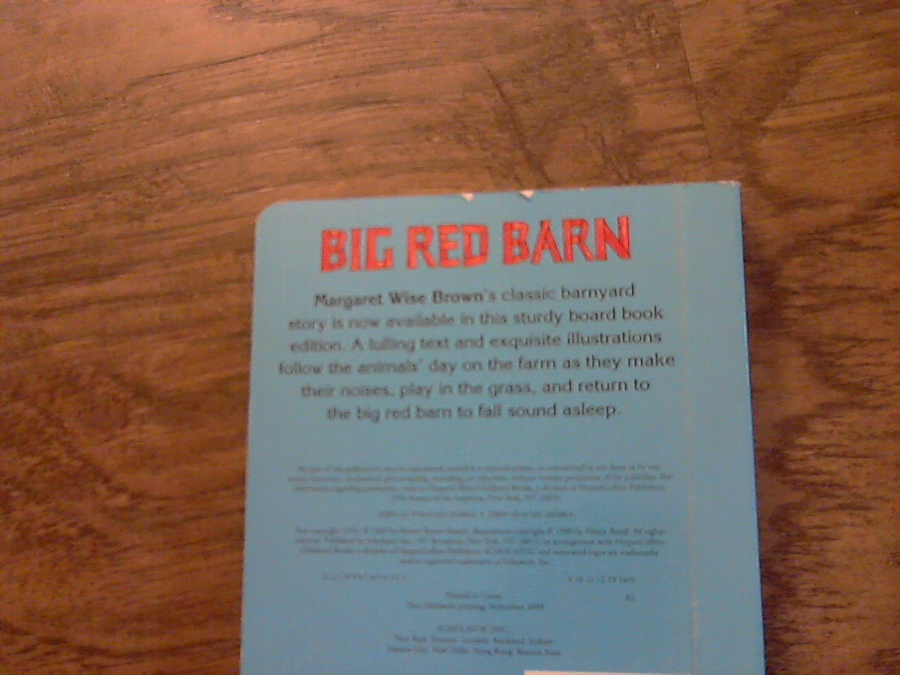 Big Red Barn By Margaret Wise Brown 1989 And 50 Similar Items