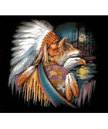 Native American WoLf EagLe Cross Stitch Pattern***LOOK*** - $2.95