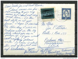 Germany 1965 Postal Card to USA Durer Single Usage  Bochum - $1.98