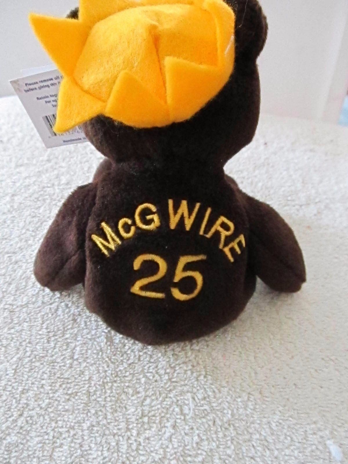 mark mcgwire beanie baby value