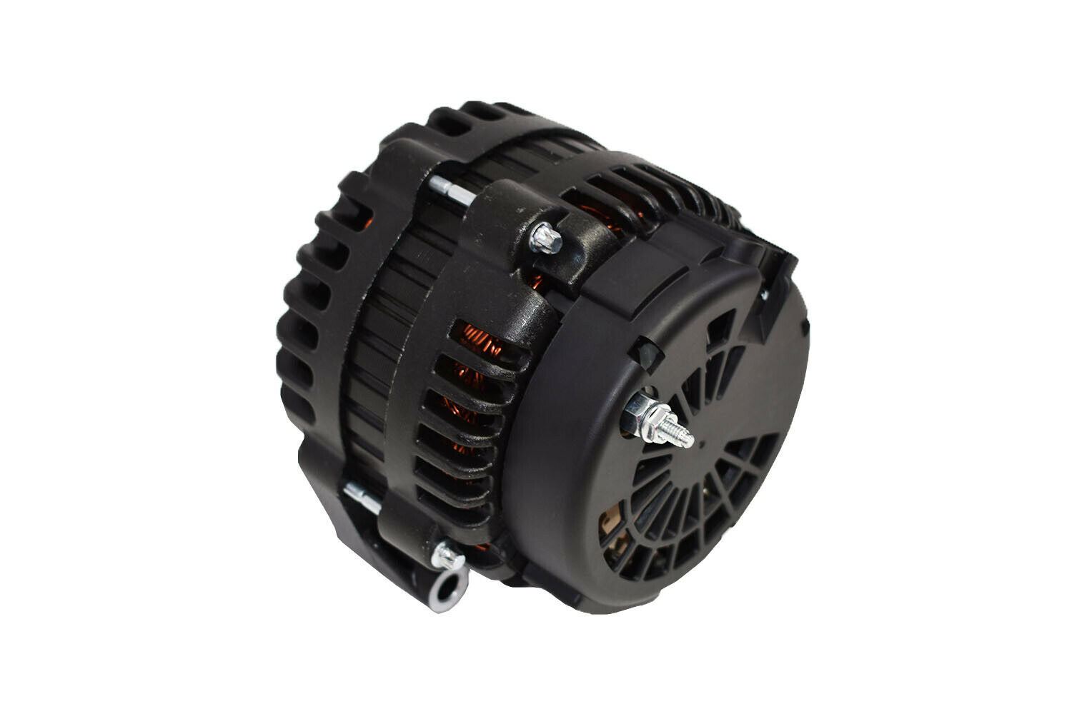 GM AD244 Style High Output 220 Amp Alternator Black 4 Pin LS