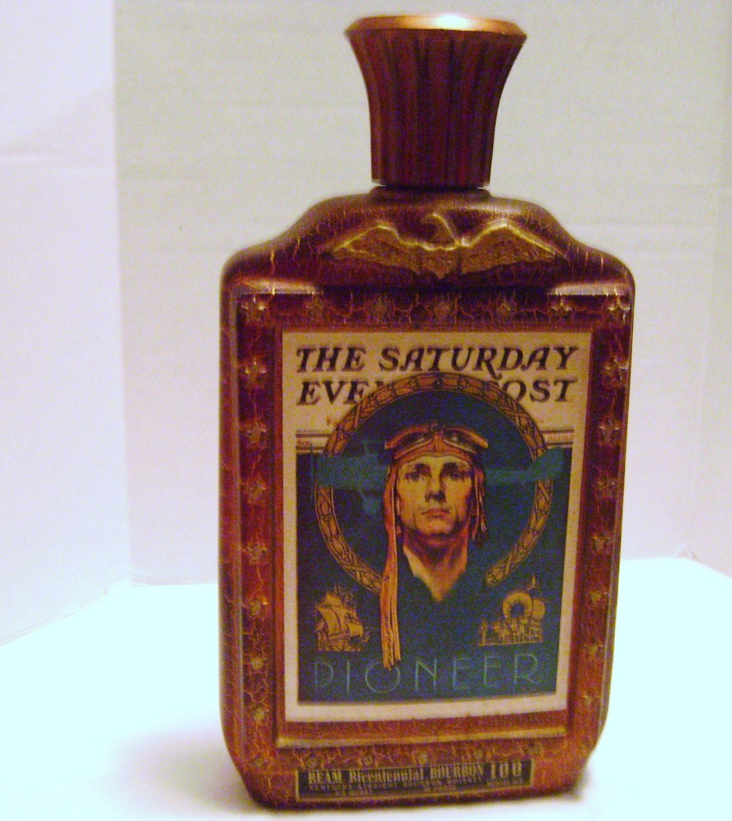 Jim Beam Collectible Decanter The SaturdayEvening Post Jim Beam
