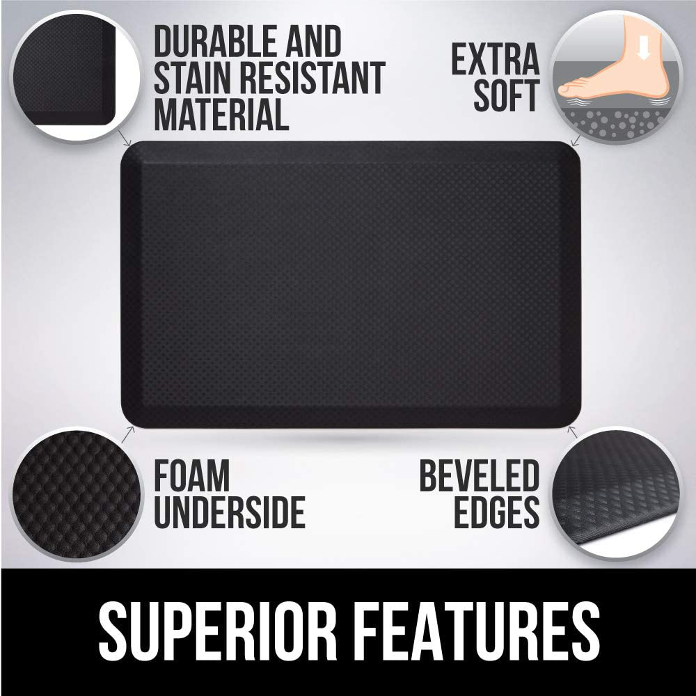 Kangaroo Original Standing Mat Kitchen Rug, Anti Fatigue Comfort