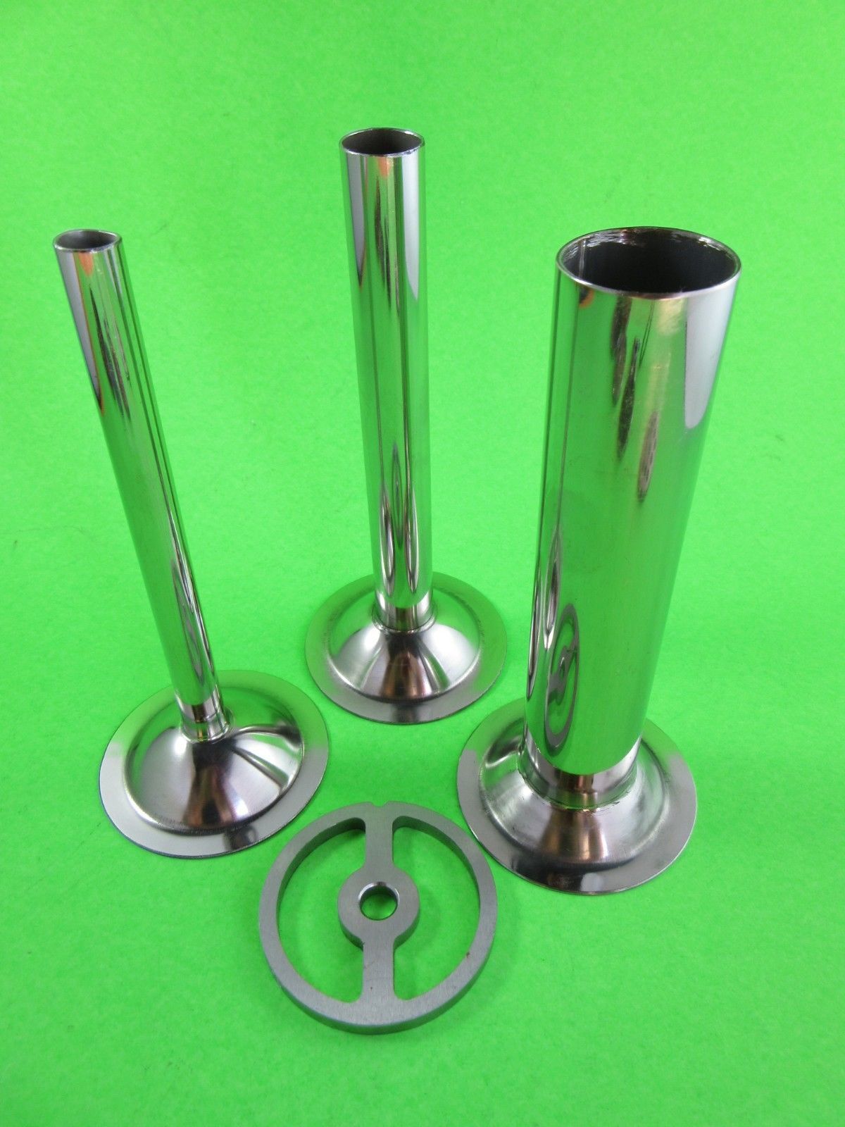 3-hole Size #8 Sausage Stuffing Kidney plate disc meat grinder LEM Cabelas etc