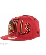 Chicago Bulls New Era 9FIFTY Double NBA Basketball Team Red Snapback Hat - $22.75