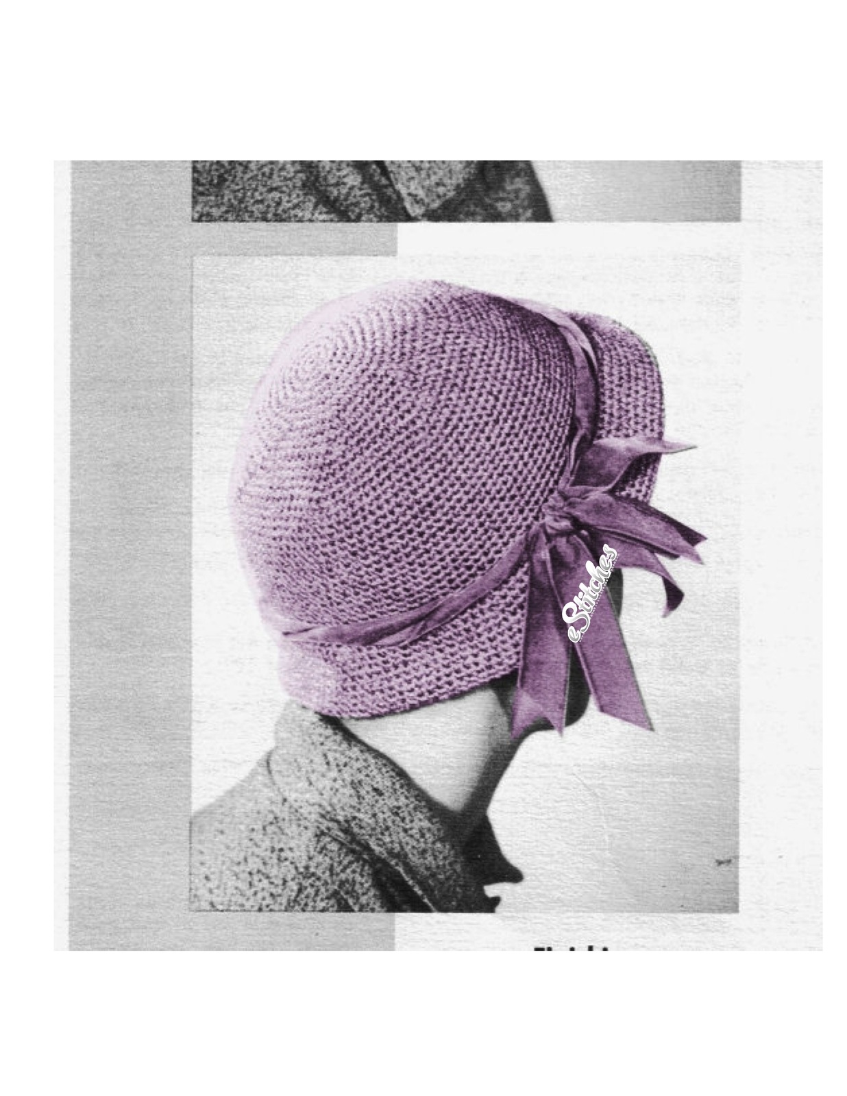 Vintage 1950s Classic Cloche Hat 