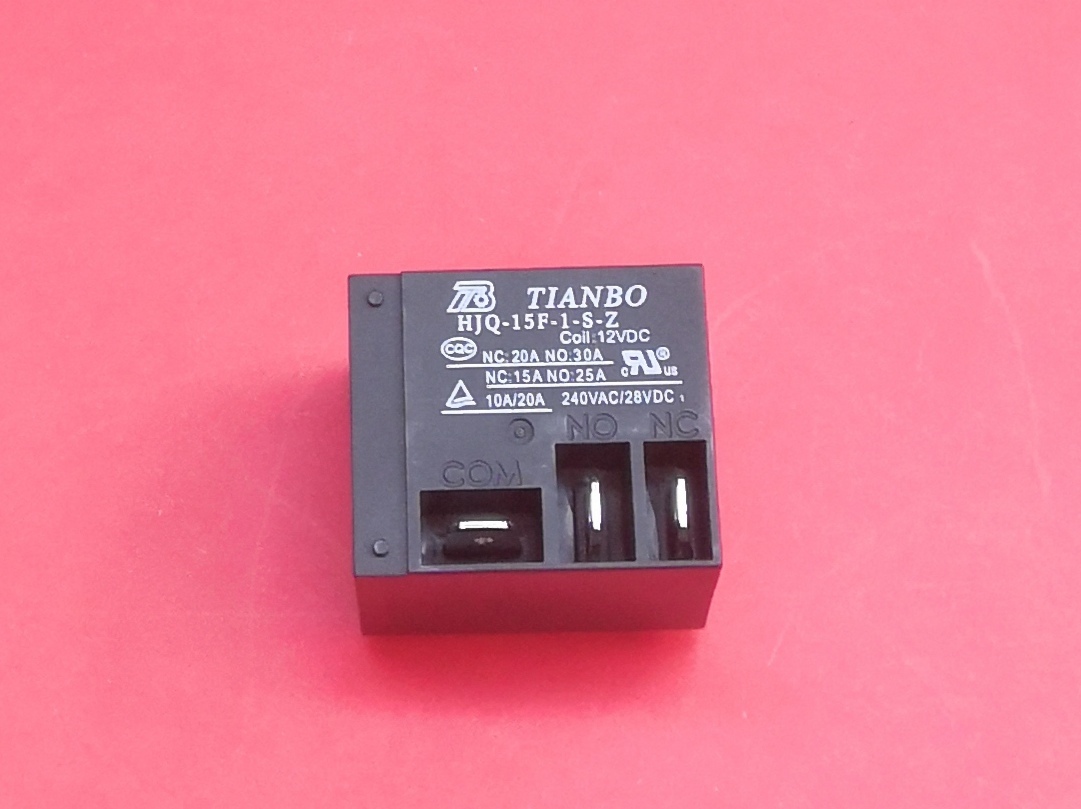 HJQ-15F-1-S-Z, 12VDC Relay, TIANBO Brand New!! - Other