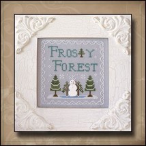 Frosty Forest #9 cross stitch chart Country Cottage Needlework - $5.40