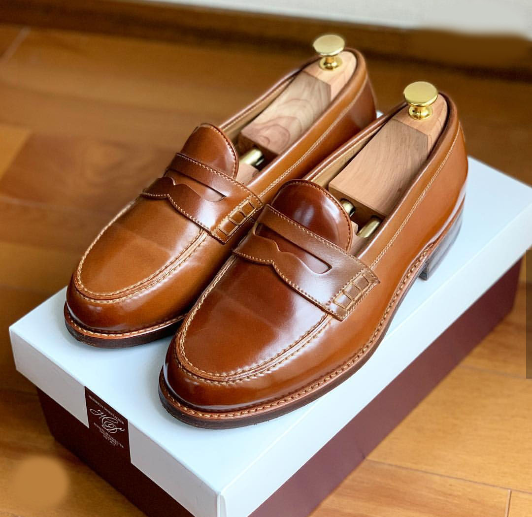 NEW Handmade Men's Brown Color Shoes, Men's Leather Loafer Slip On Moccasins Sho