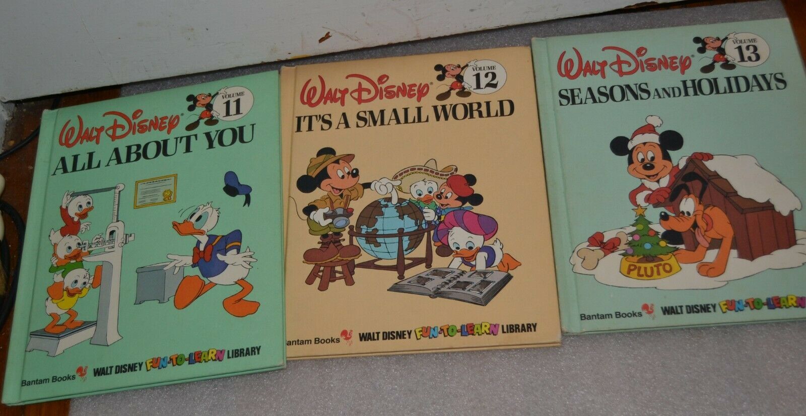COMPLETE SET 1-19 Walt Disney 1983 Fun To Learn Library BANTAM books 20 ...