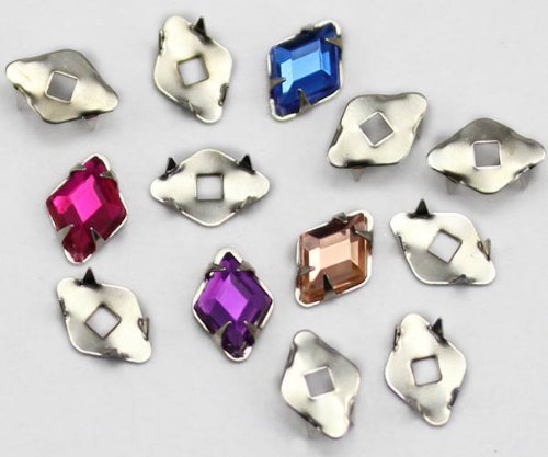 10X7MM DIAMOND Tiffany Settings 36/CNT - 36 Pieces [Kitchen]
