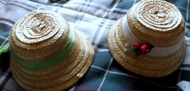 Doll Hats - 2 Hats - $15.00