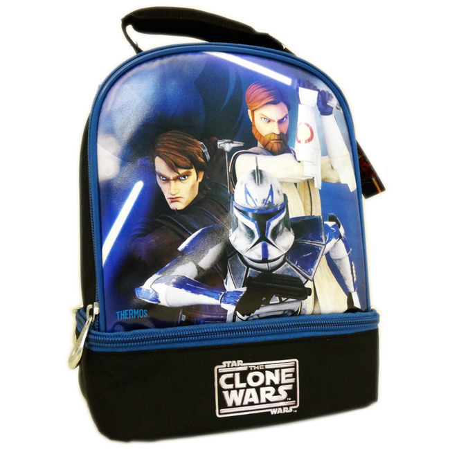 Thermos Star Wars Clone Wars Insulated Lunch Tote Bag - Lunchboxes & Bags