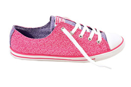 Converse Womens All Star Sneakers Dotted Pink/Purple Size US  8.5 - $64.18