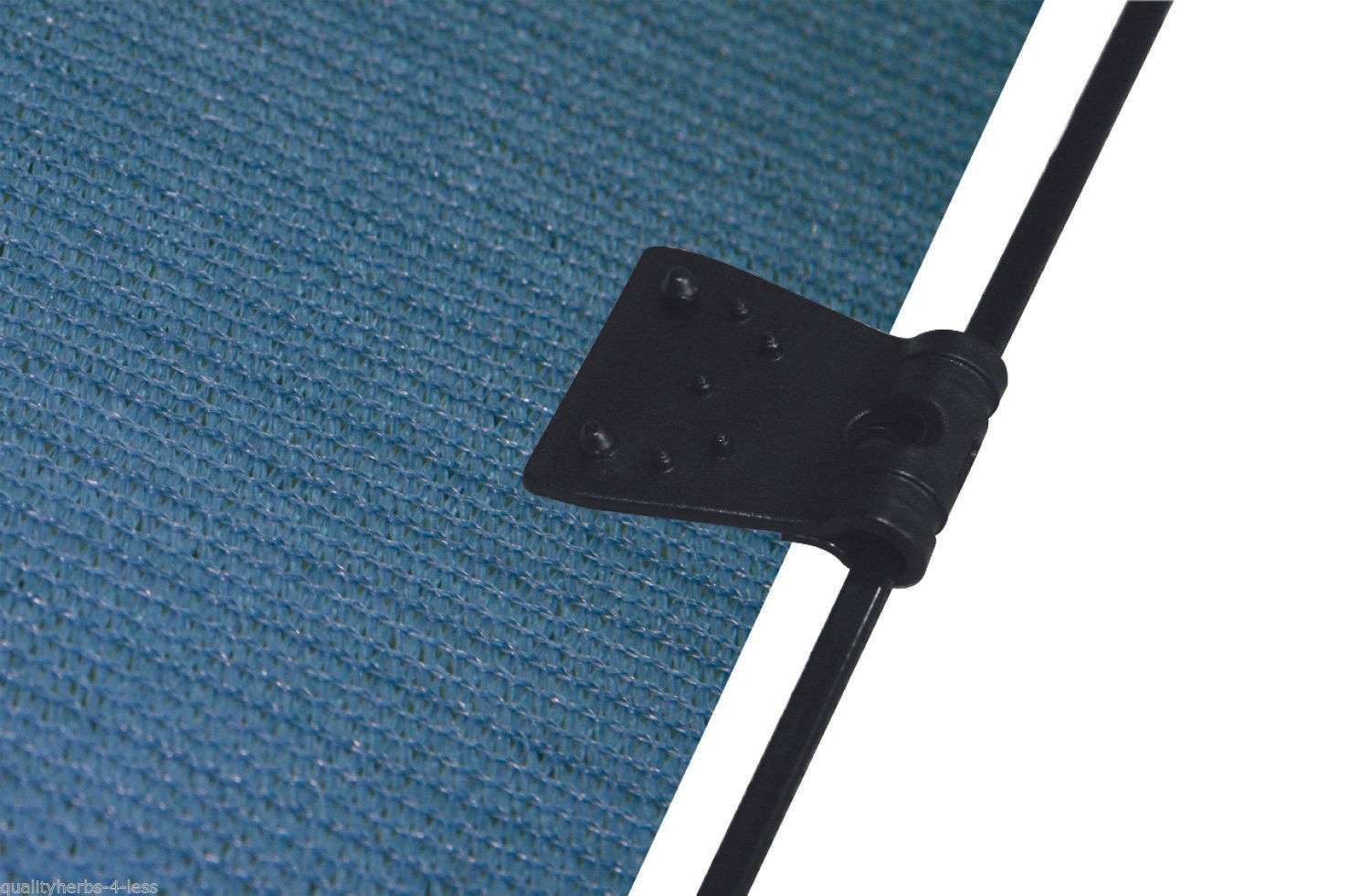Coolaroo Sun Shade Fabric Butterfly Clips 20Ct Mounting Hardware Kit Pool Deck Other