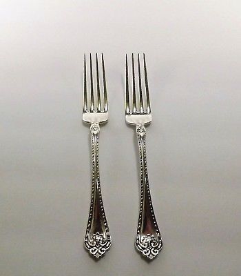 Details about   Prince Eugene by Alvin Sterling Silver Fruit Fork Set 4-piece HH WS Custom 6"