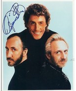 Roger Daltrey THE WHO autograph 8x10 photo - Group Pose - $69.29