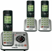 VTech CS6629-3 DECT 6.0 Expandable Cordless Phone with 3 Handsets - Silver - $44.54