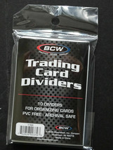 BCW Trading Card Dividers for Storage Boxes Regular  - $3.75