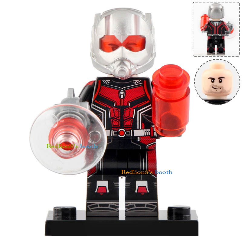 Ant-Man (with new Helmets) Avengers Endgame Minifigures Lego Compatible Toys