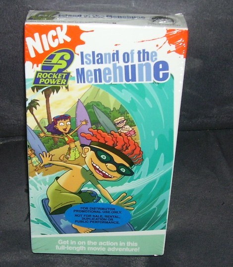 Rocket Power ISLAND OF THE MENEHUNE VHS Video NEW & SEALED! - VHS Tapes