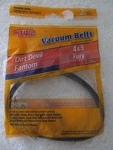 NIP Pack of 2 Durabelt Dirt Devil Fantom Fury 4 &amp; 5 Vacuum Cleaner Belts! - $5.93