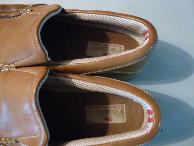 Mens Margaritaville Soles of The Tropics Havana Brown Loafer Boat Shoes ...