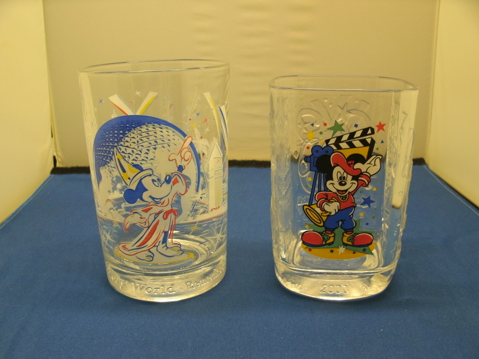 mickey mouse drinking glasses