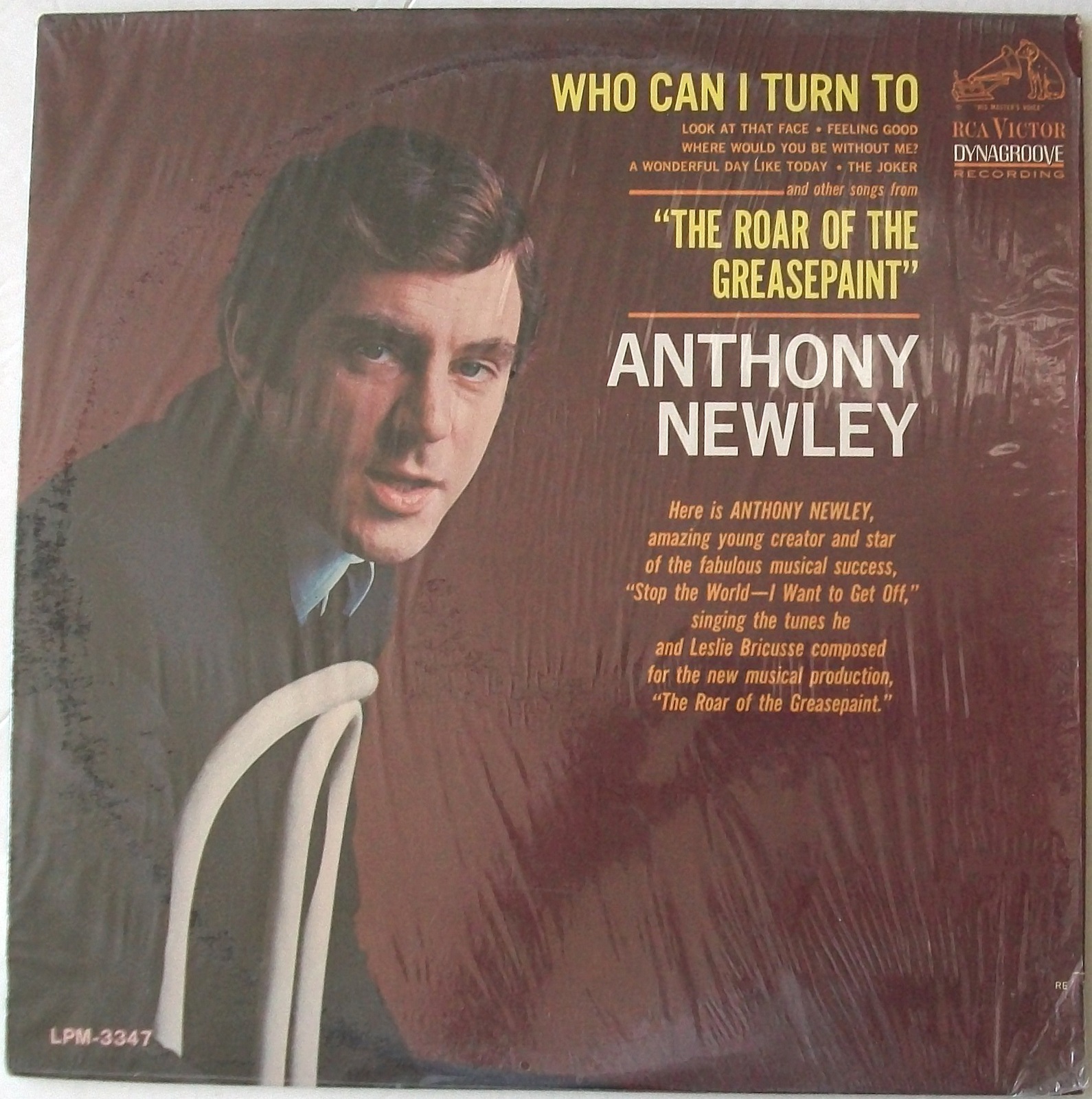 ANTHONY NEWLEY ~ Who Can I Turn To, RCA Victor Dynagroove Recording ...