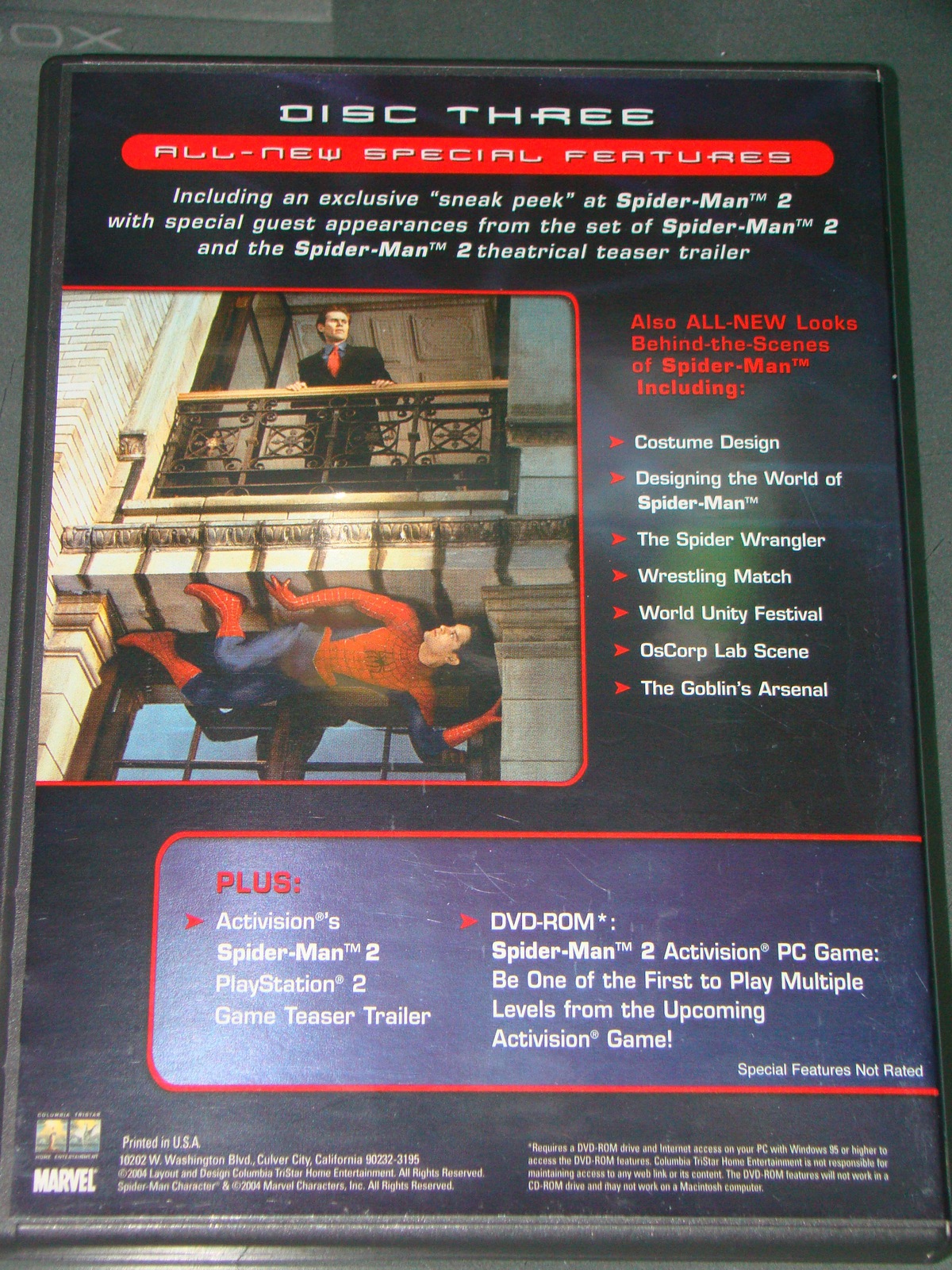 Dvd Spider Man Deluxe Edition Disc 3 And 50 Similar Items