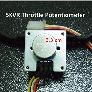 POTENZIOMETRO A GOCCIA Per Scooter Mobilità Pentola 5K - Foto 7