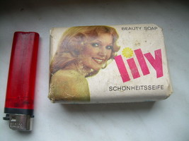 Vintage Soap Lily Made In GDR DDR East Germany About 1980 NOS - $7.91