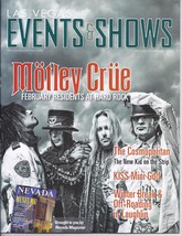 MOTLEY CRUE @  Las Vegas - Events & Shows Magazine - $5.95