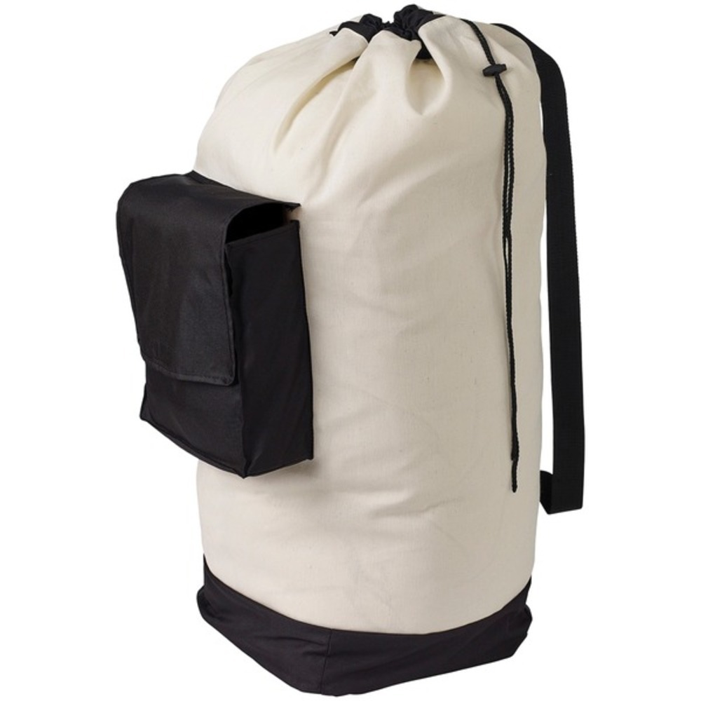 neatfreak 5655 MIX160-006 Canvas Laundry Duffle Bag with Pocket and ...