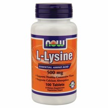 NOW Foods L-Lysine -- 500 mg - 100 Tablets - $9.85